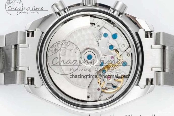 0719 Speedmaster Racing Master SS HKF Best Edition White Dial on SS Bracelet A TravelReady 7809